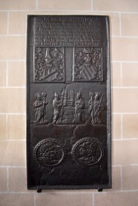 Salz, Katholische Pfarrkirche St. Adelphus, Innen, Epitaph (1)