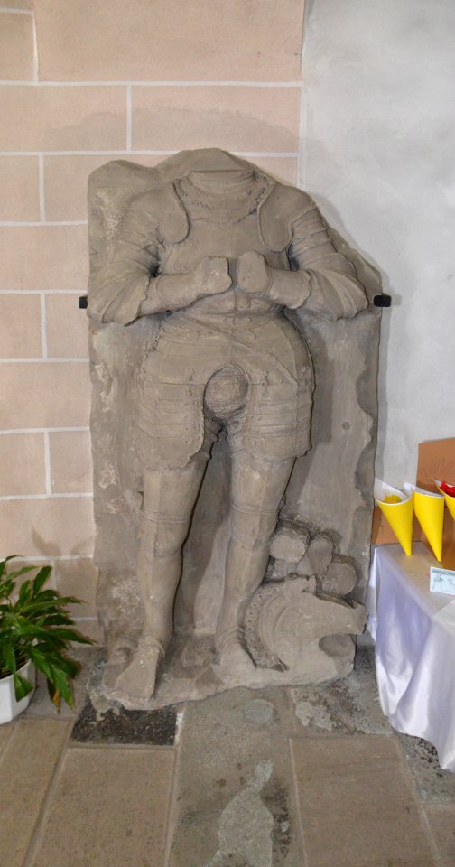 Salz, Katholische Pfarrkirche St. Adelphus, Innen, Epitaph (4)