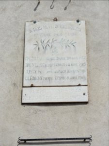 Saint-Mard (M-et-M) église, plaque monument aux morts