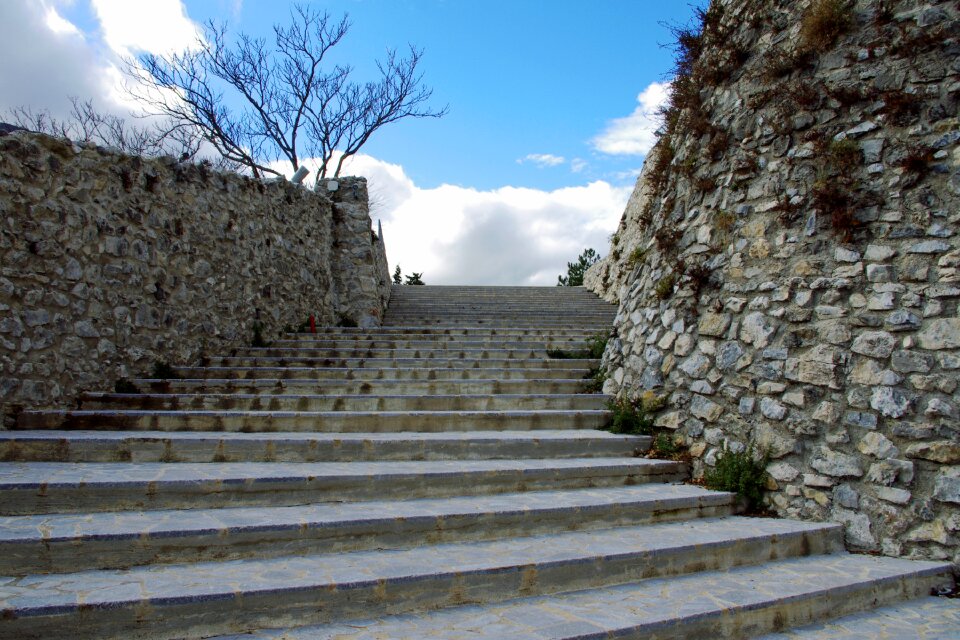 Stairs morano calabro castle of morano