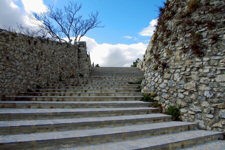 Stairs morano calabro castle of morano