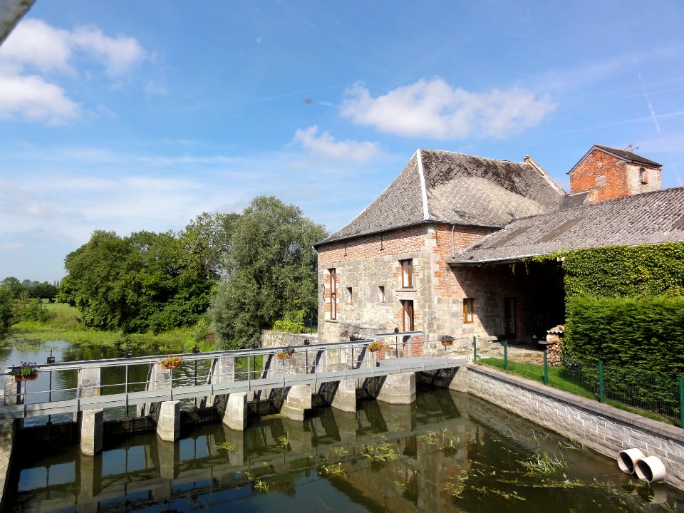 Saint-Hilaire-sur-Helpe (Nord, Fr) moulin à Fuchau