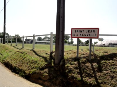 Saint-Jean-de-la-Neuville (Seine-Mar.) entrée