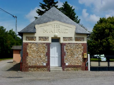 Saint-Léger-de-Rôtes (Eure, Fr) ancienne mairie