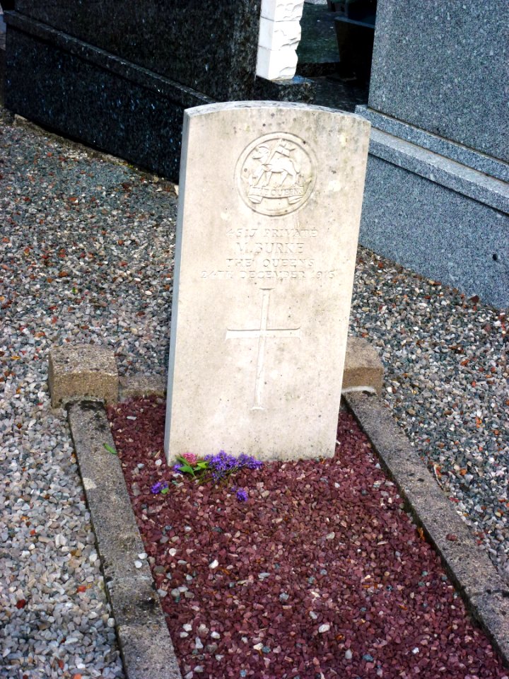 Saint-Hilaire-Cottes (Pas-de-Calais, Fr) tombe de guerre de la CWGC
