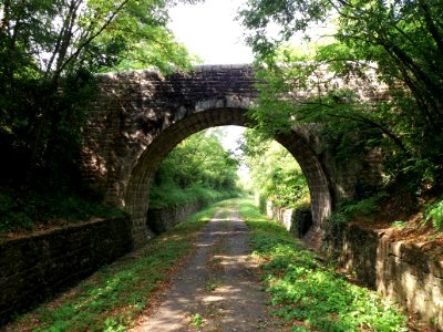 Saint-Maurice-d'Ardèche - Voie verte - Pont