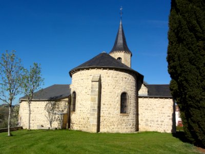 Saint-Julien-la-Geneste (Puy-de-Dôme) église Saint Blaise (01)