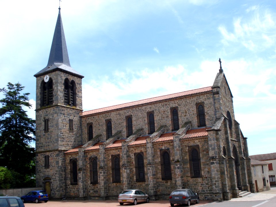 Saint-Paul-de-Vézelin (Loire, Fr), église