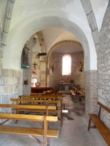 Saint-Maurice-près-Pionsat (Puy-de-Dôme) église intérieur (01)