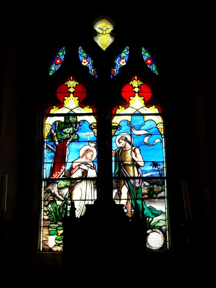 Saint-Jean-de-la-Neuville (Seine-Mar.) église, vitrail 05