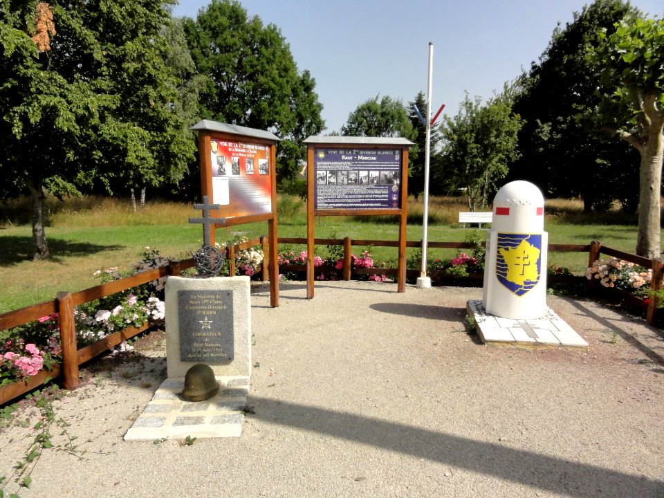 Saint-Marceau (Sarthe) mémorial du libérateur