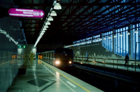 Saint-Petersburg metro Shusari station 2020-12