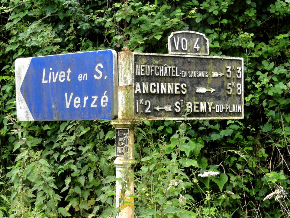 Saint-Rémy-du-Val (Sarthe) plaque de cocher