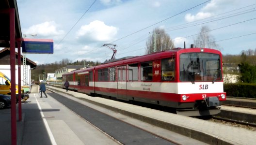 Salzburger Lokalbahn in Oberndorf, 1