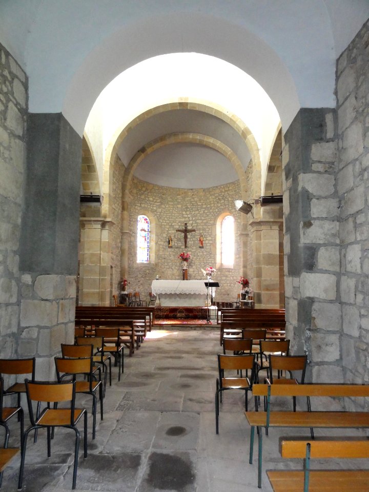 Saint-Maurice-près-Pionsat (Puy-de-Dôme) église intérieur (02)