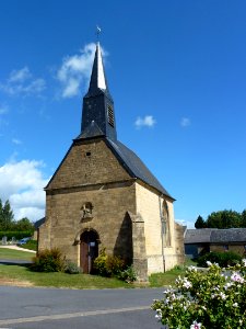 Saint-Marcel (Ardennes) chapelle de Giraumont, façade