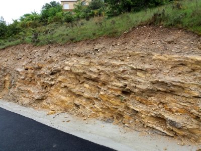 Saint-Maurice d'Ardèche - Bord d'une nouvelle route