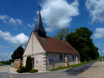 Saint-Meslin-du-Bosc (Eure, Fr) church