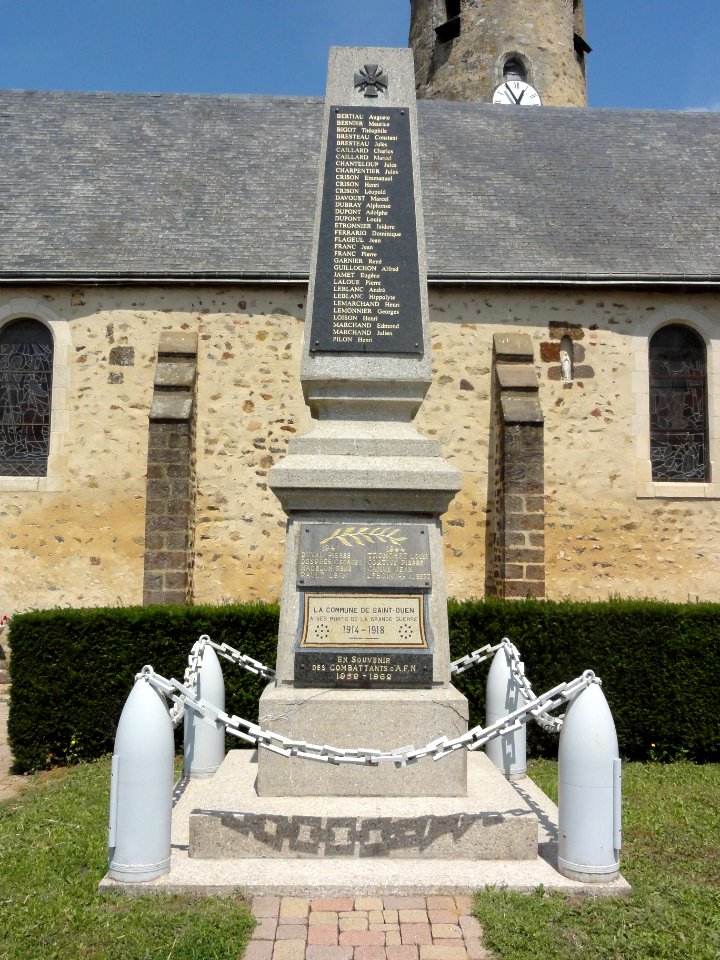 Saint-Ouen-de-Mimbré (Sarthe) monument aux morts