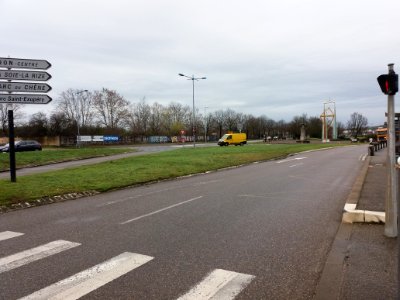 Saint-Priest - Avenue Général de Gaulle - Depuis la route de Grenoble