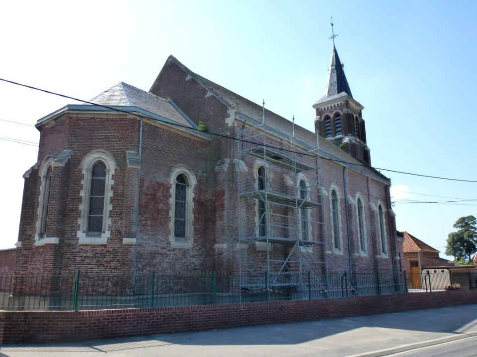 Saint-Omer-Capelle (Pas-de-Calais) église Saint-Omer