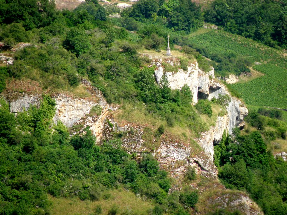Saint-Romain-Haut Croix falaise