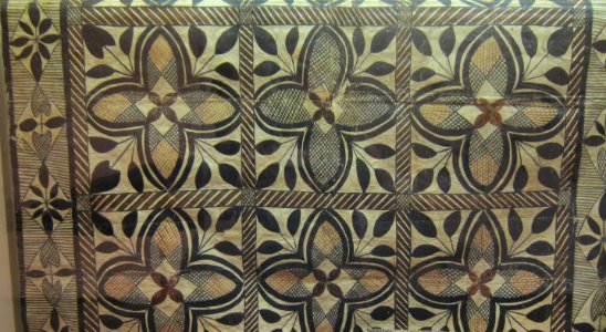 Saipo (bark cloth), Samoa, Tutuila, Leone Village, 1911, Honolulu Academy of Arts