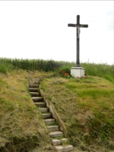 Saint-Rémy-du-Val (Sarthe) croix de chemin