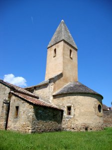 Saint-Vallerin (Saône-et-Loire, Fr) église