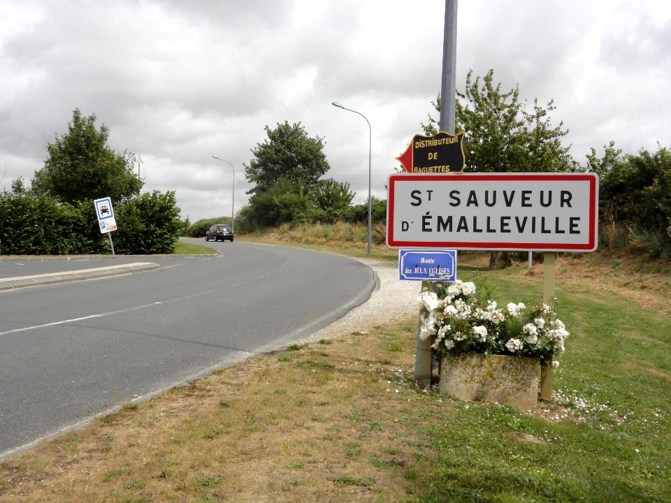 Saint-Sauveur-d'Émalleville (Seine-Mar.) entrée