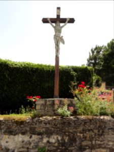 Saint-Rémy-de-Sillé (Sarthe) croix du Verger