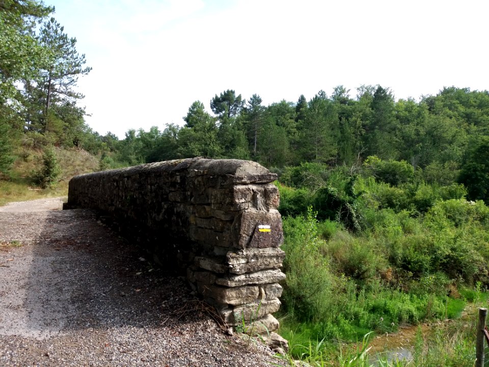 Saint-Maurice d'Ardèche - Pont au-dessus du Vendoule