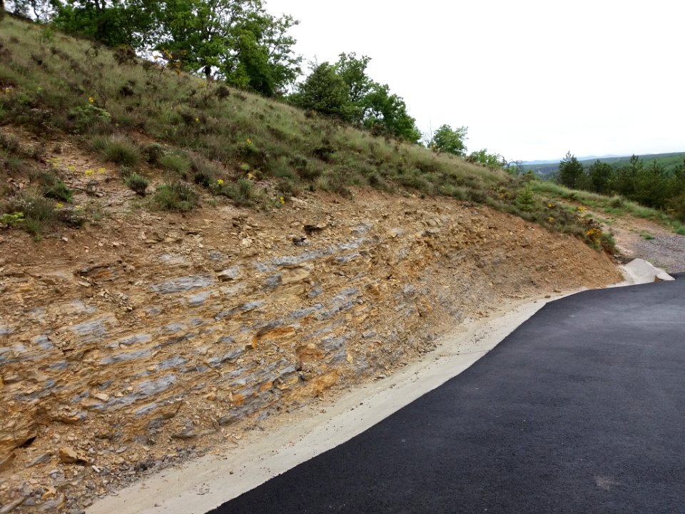 Saint-Maurice d'Ardèche - Bord d'une nouvelle route 2