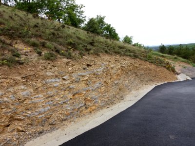 Saint-Maurice d'Ardèche - Bord d'une nouvelle route 2