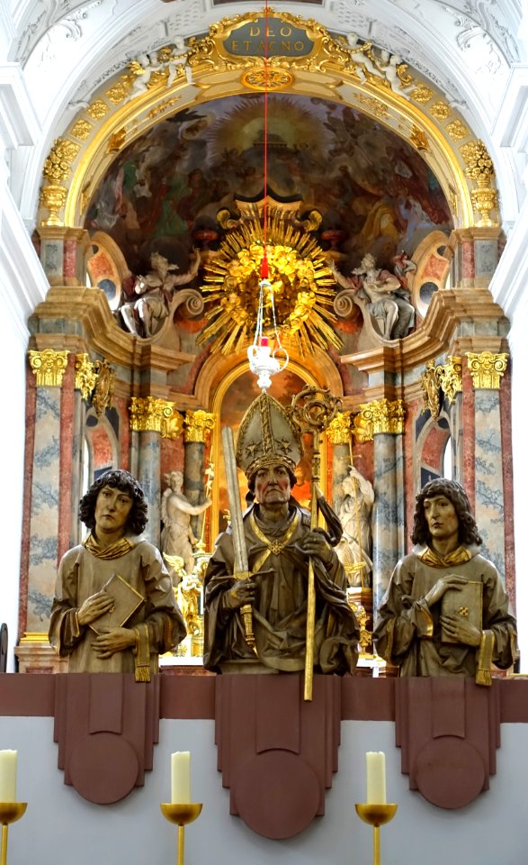 Saints Kilian, Kolonat and Totnan - Neumünster - Würzburg, Germany - DSC05228