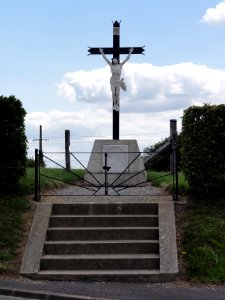 Saint-Remy-du-Nord (Nord, Fr) calvaire