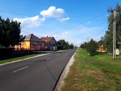 Sajóhídvégi utcakép