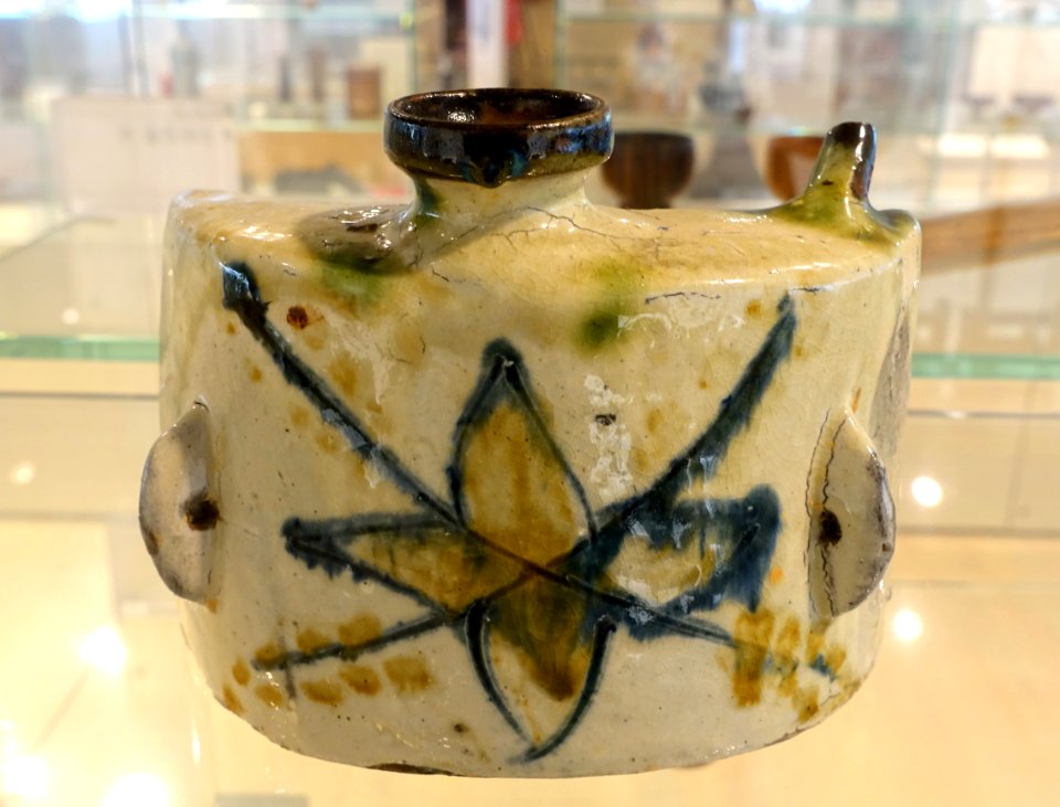 Sake bottle - Food and Agriculture Museum - Setagaya, Tokyo, Japan - DSC09789