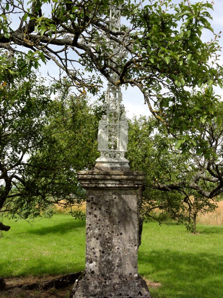 Saint-Rémy-aux-Bois (M-et-M) croix de chemin