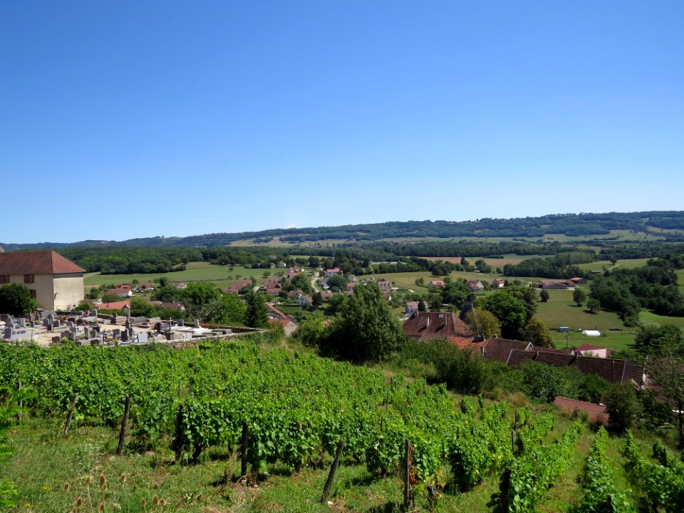 Saint-Lothain depuis les hauteurs - 02