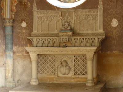Saint-Laurent-sur-Othain (Meuse) chapelle D 128 intérieur
