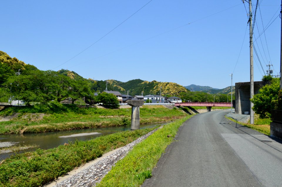 Sakuma Line over Futamata river