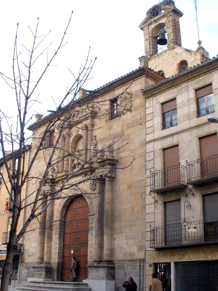 Salamanca - Iglesia de San Martín, portada renacentista 01