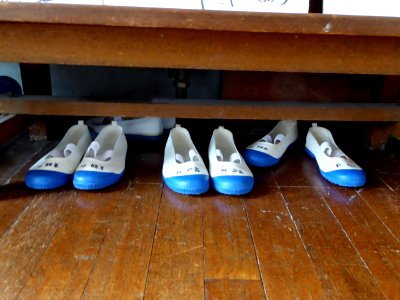 Sakuragaoka High School students' indoor shoes (2)