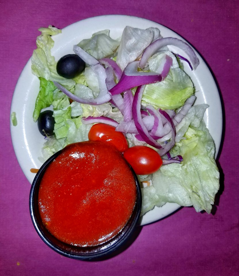 Salad with French dressing - Massachusetts