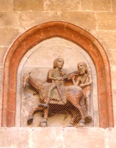 Salamanca - Iglesia de San Martín, fachada románica 2