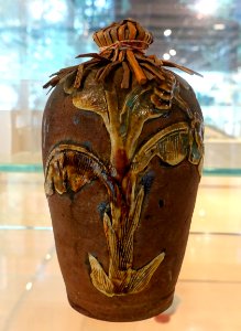 Sake bottle - Food and Agriculture Museum - Setagaya, Tokyo, Japan - DSC09797