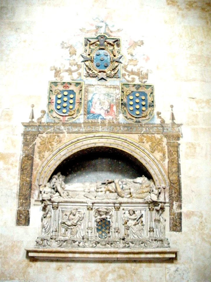 Salamanca - Convento de San Esteban, interior de la iglesia 08b