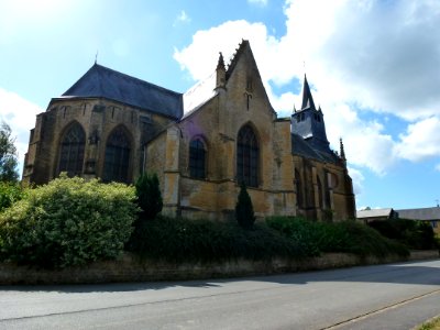Saint-Marcel (Ardennes) église, nord-est