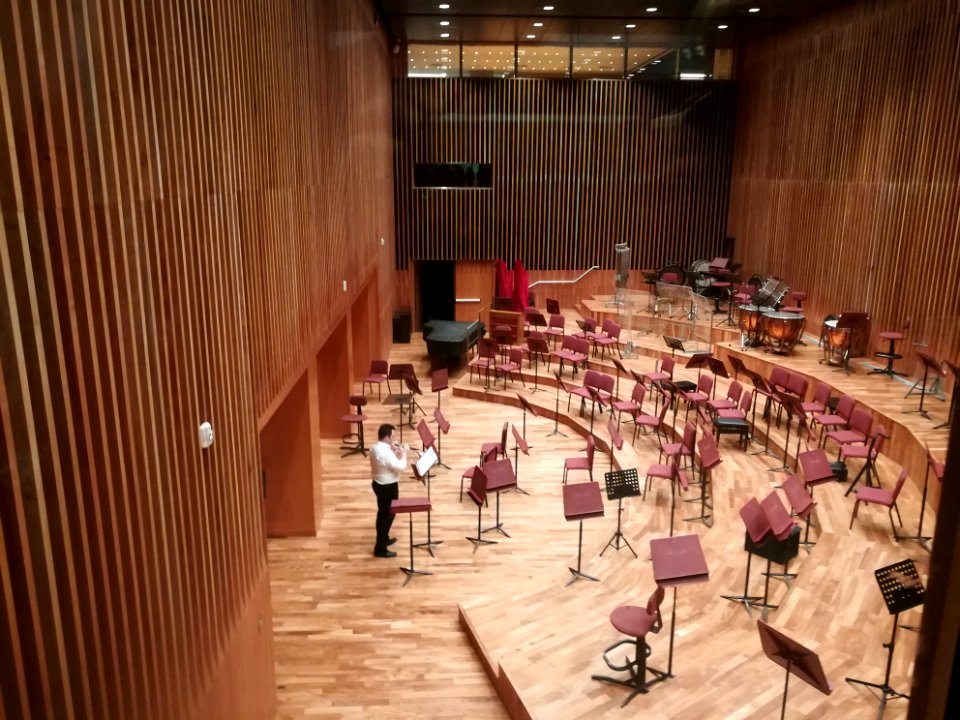 Sala de ensayos CCK